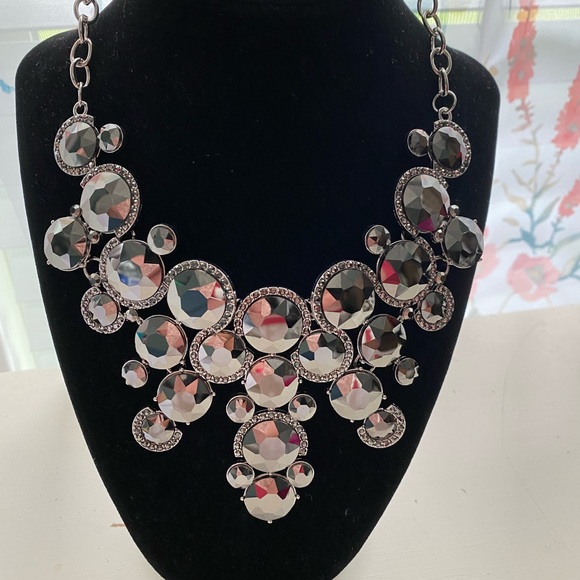 Hematite necklace and earrings